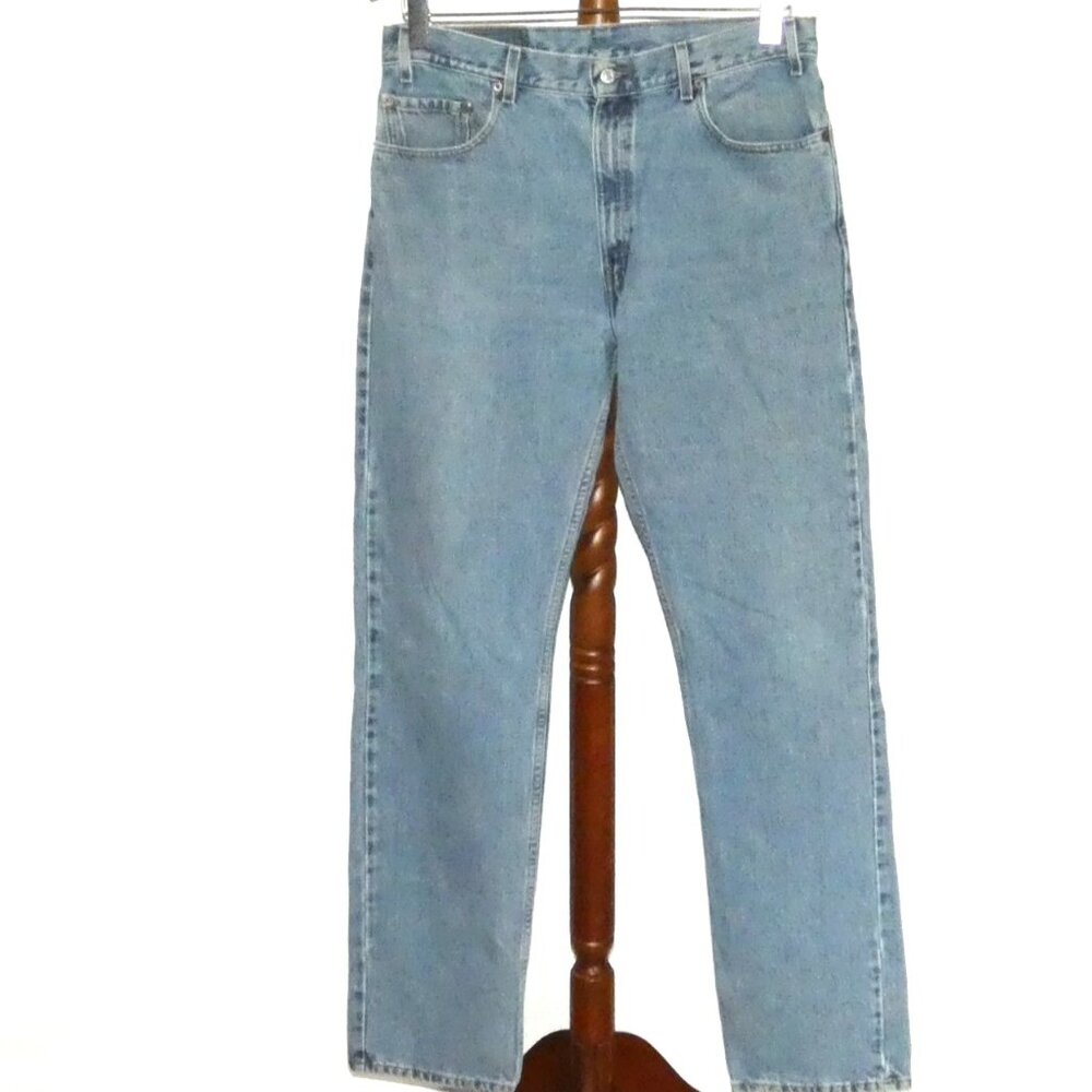 Levi's 505 Regular Fit Straight Leg denim jeans